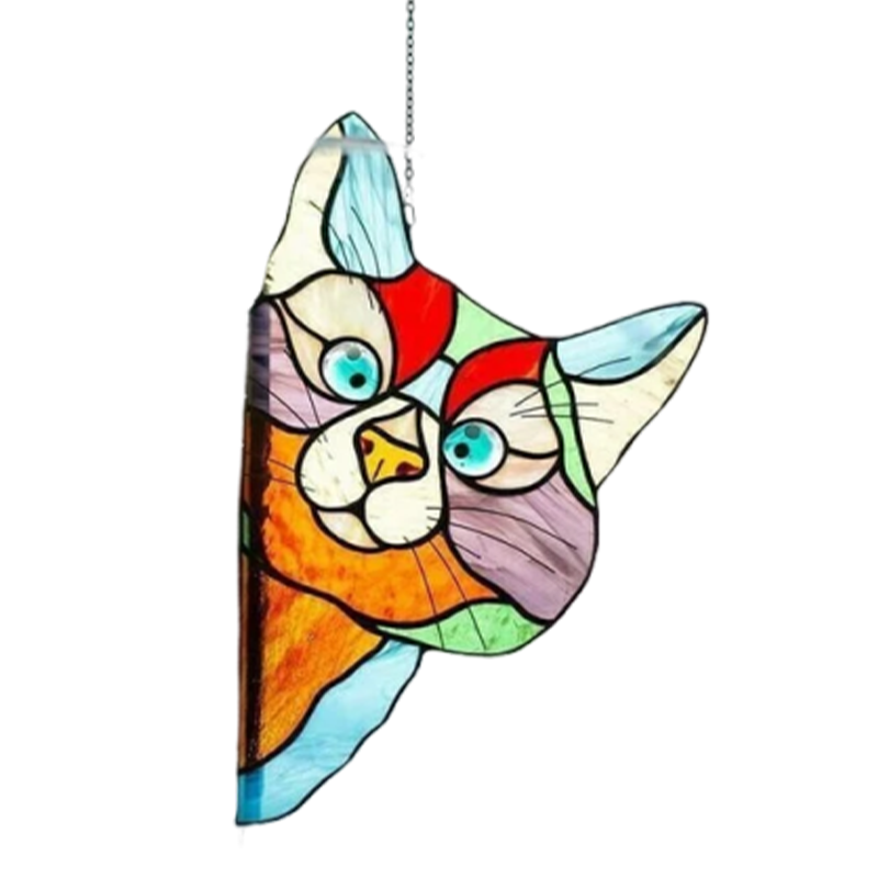 Sherum Peeking Cat
