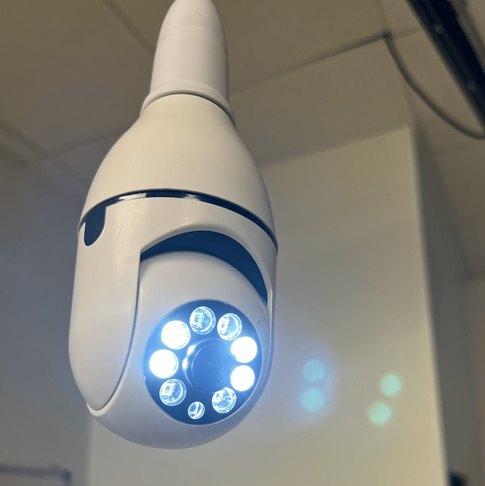 Sherum Lightbulb Security Camera