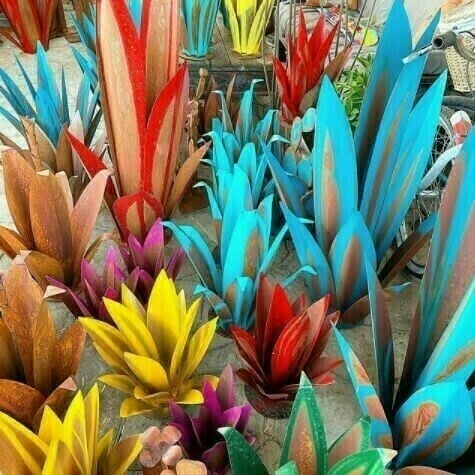Sherum Anti-rust Metal Tequila Agave Plant